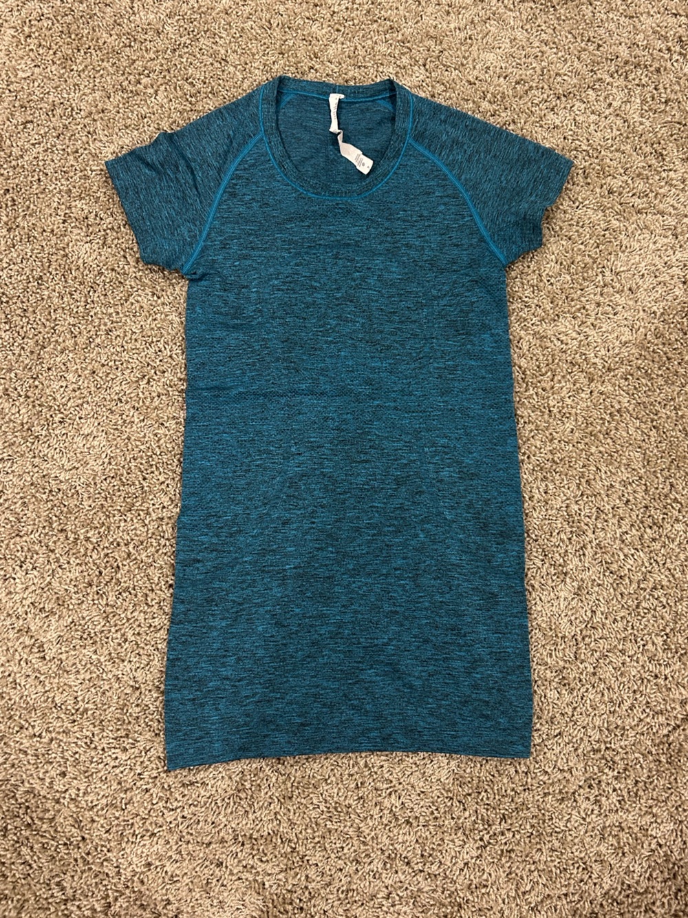 lululemon athletica Teal Heather swiftly top